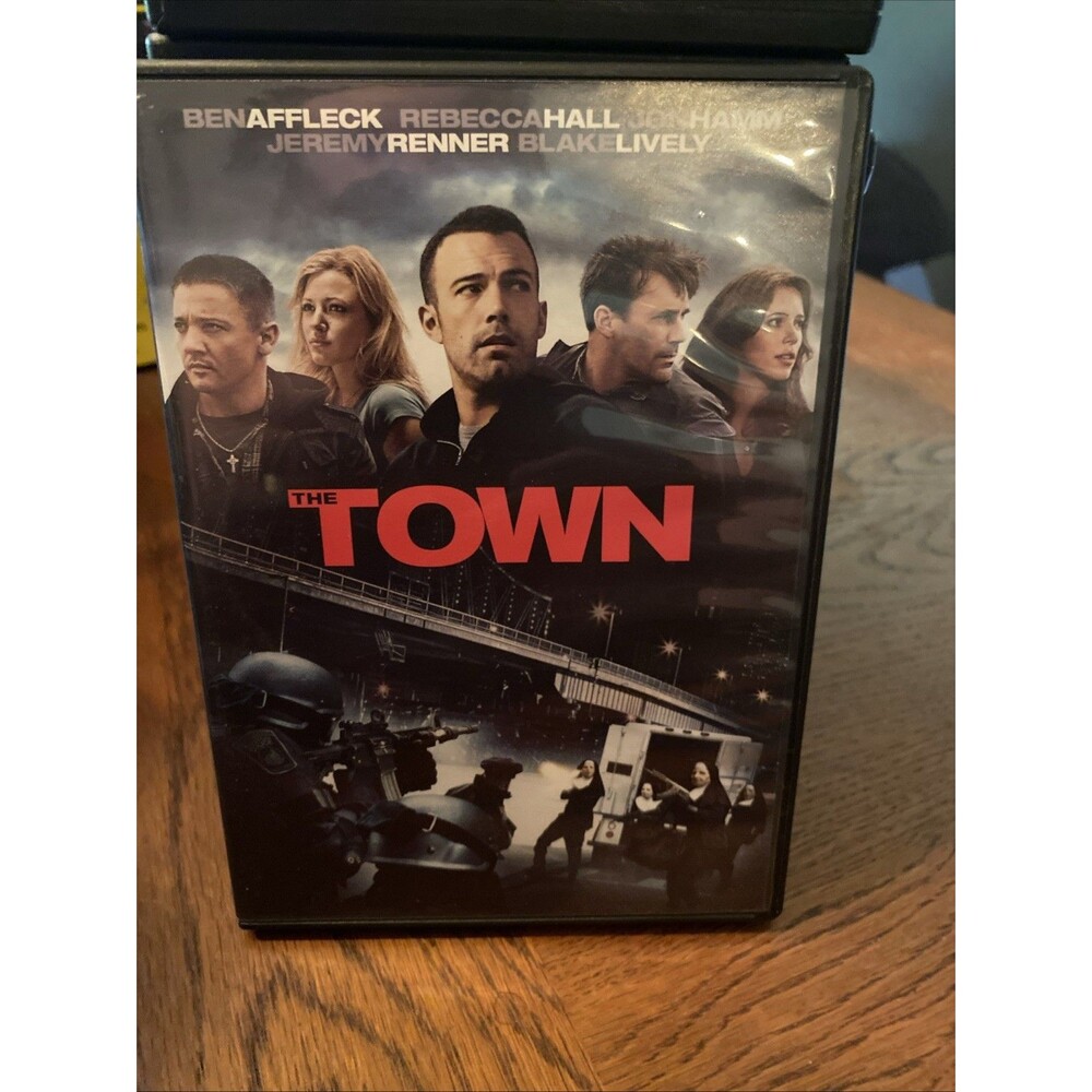 The Town DVD 2010 Ben Affleck Jeremy Renner Jon Hamm Action Thriller Heist